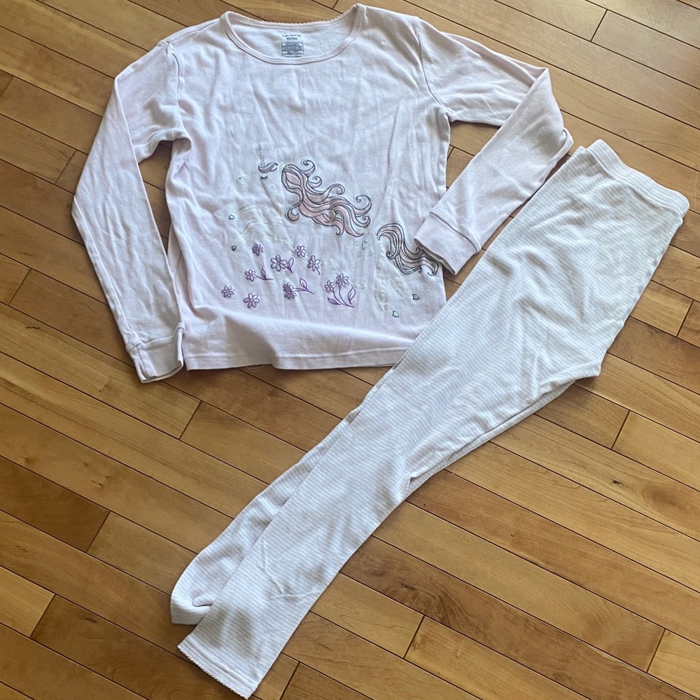Carter's Light Pink Kids Pajama Set 14